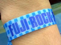 FUJI ROCK '09 リストバンド